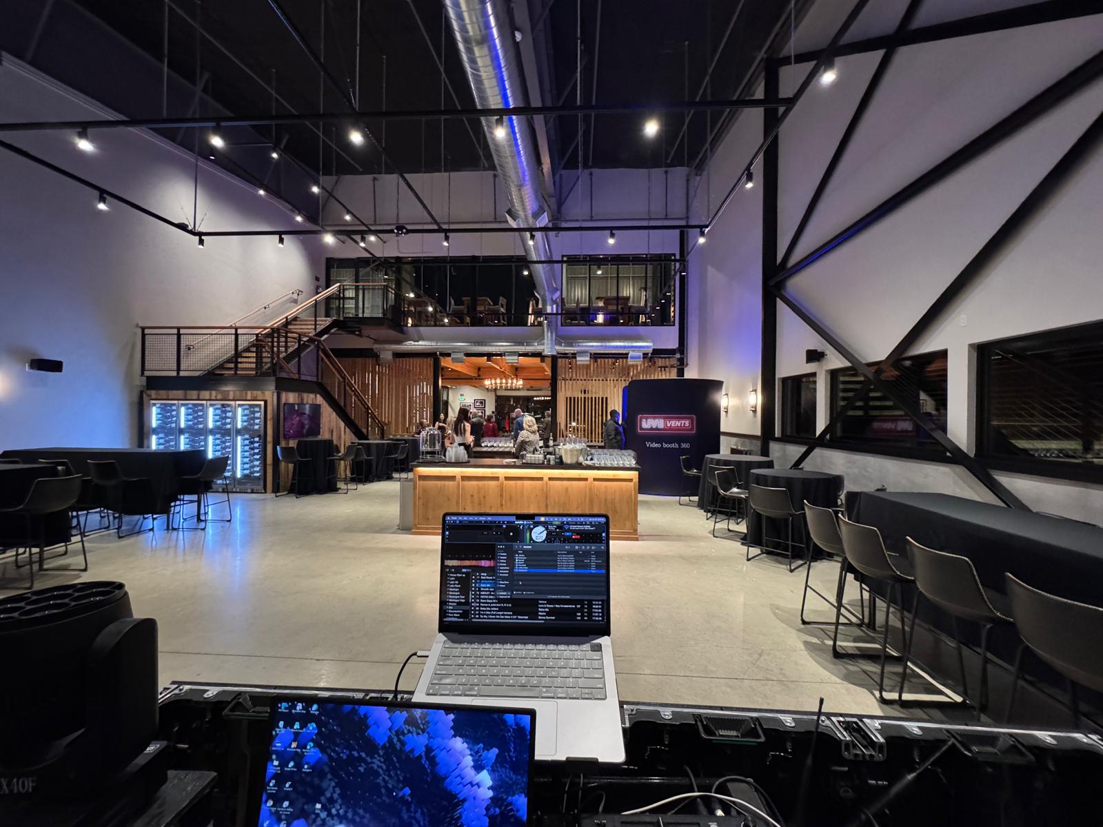 Production team setup