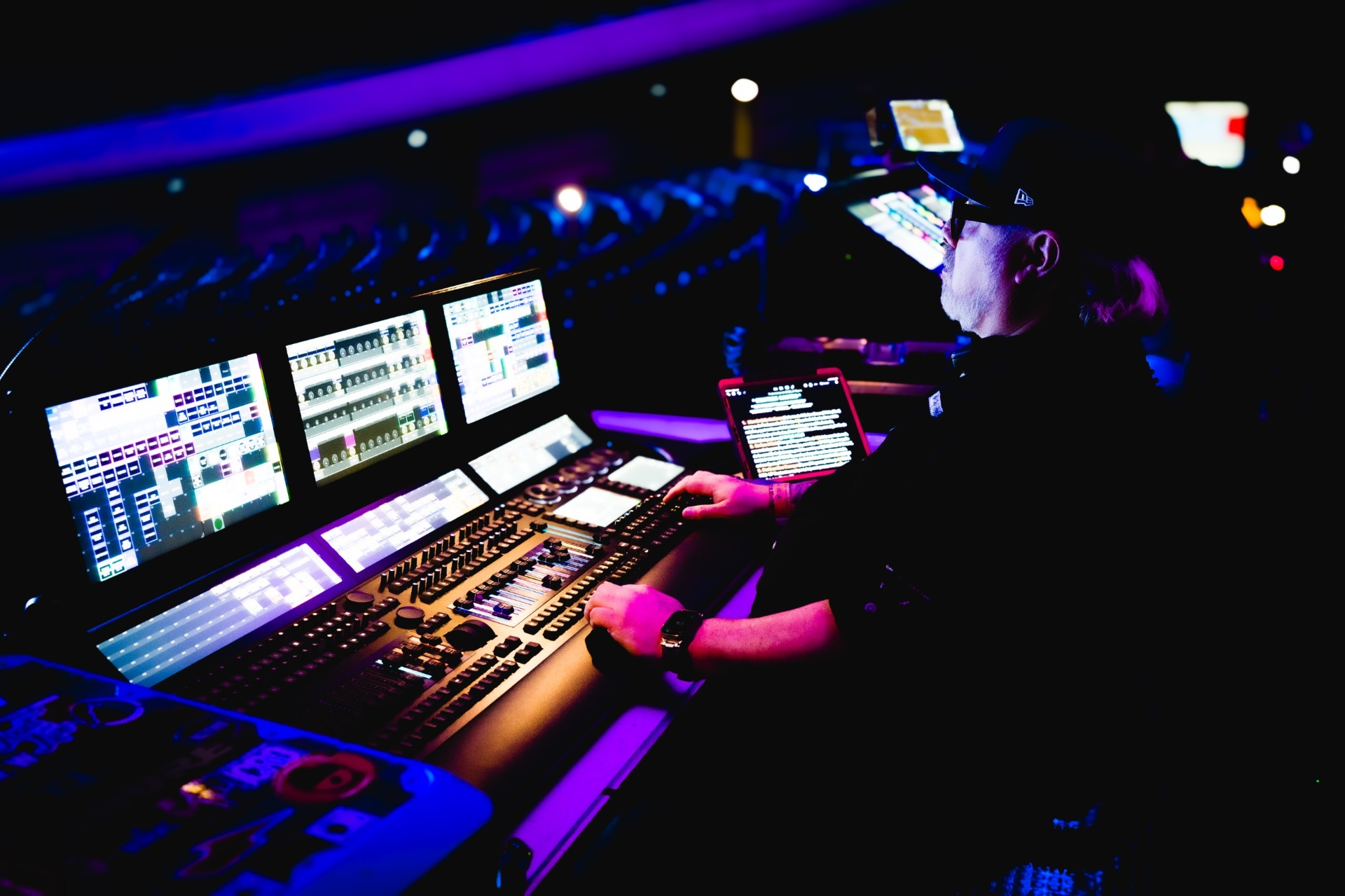 Lighting console